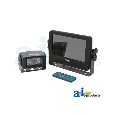 CabCAM Video System, WEATHERPROOF Touch Button (Includes 7 Monitor And 1 Camera) 12 X8 X6.5